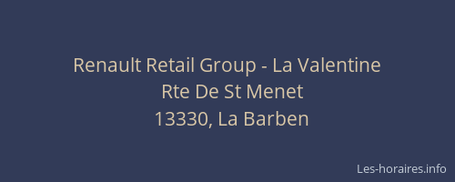 Renault Retail Group - La Valentine