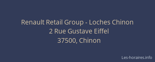 Renault Retail Group - Loches Chinon