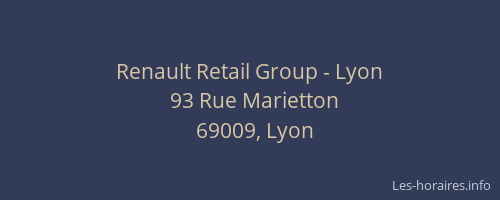 Renault Retail Group - Lyon