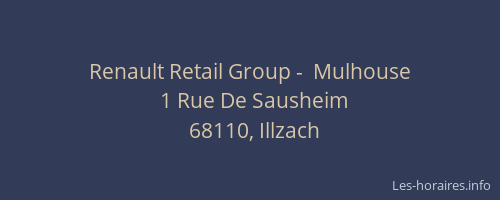 Renault Retail Group -  Mulhouse