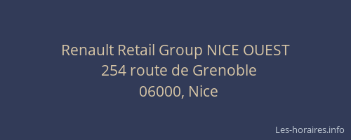 Renault Retail Group NICE OUEST