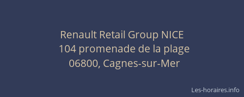 Renault Retail Group NICE