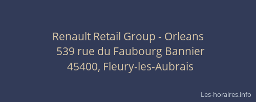 Renault Retail Group - Orleans