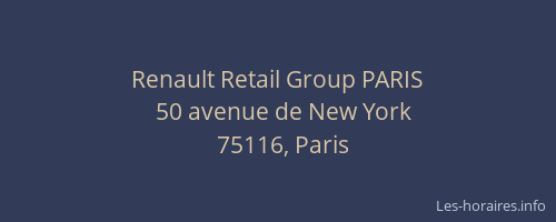 Renault Retail Group PARIS