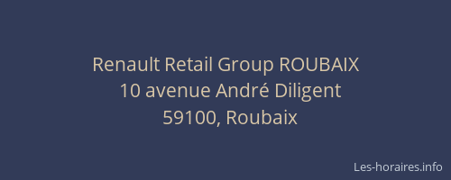 Renault Retail Group ROUBAIX