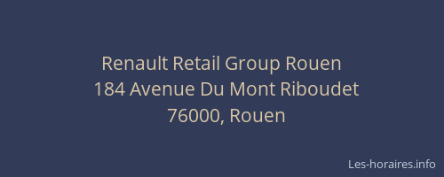 Renault Retail Group Rouen