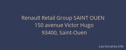 Renault Retail Group SAINT OUEN