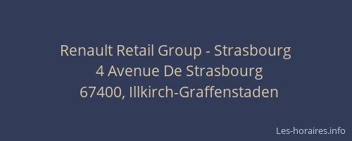 Renault Retail Group - Strasbourg