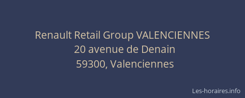 Renault Retail Group VALENCIENNES