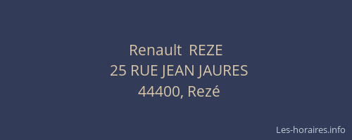Renault  REZE