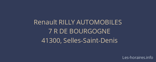 Renault RILLY AUTOMOBILES