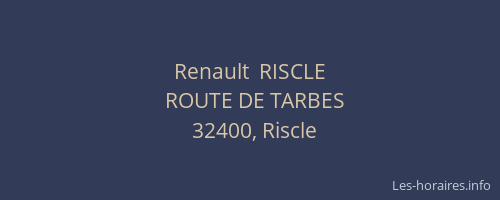 Renault  RISCLE