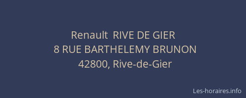 Renault  RIVE DE GIER