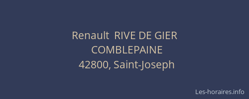 Renault  RIVE DE GIER
