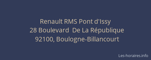 Renault RMS Pont d'Issy