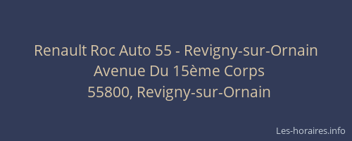 Renault Roc Auto 55 - Revigny-sur-Ornain