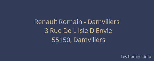 Renault Romain - Damvillers