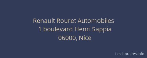 Renault Rouret Automobiles
