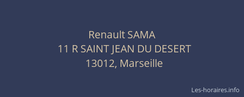 Renault SAMA