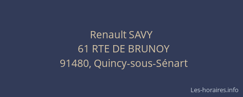 Renault SAVY
