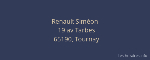 Renault Sim&eacute;on