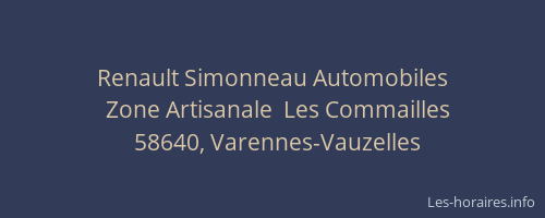 Renault Simonneau Automobiles