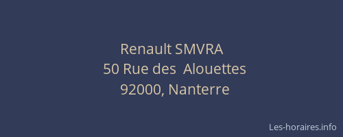 Renault SMVRA