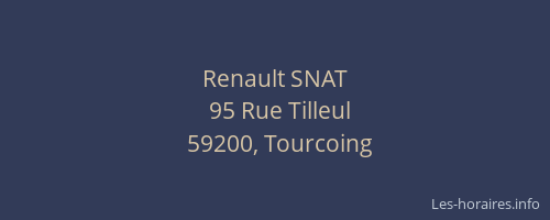 Renault SNAT