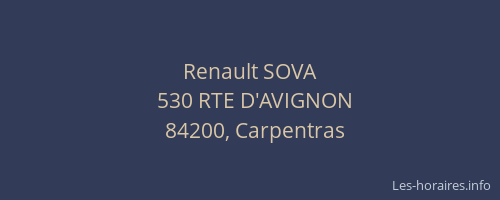 Renault SOVA