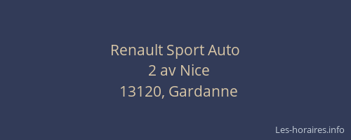Renault Sport Auto