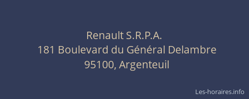 Renault S.R.P.A.