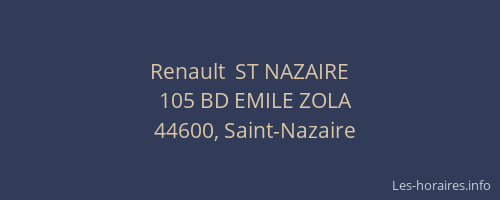 Renault  ST NAZAIRE