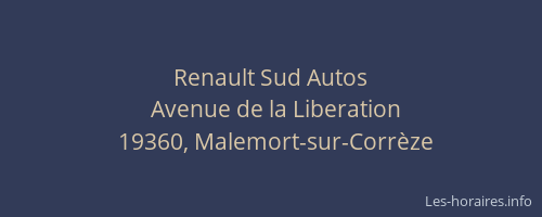 Renault Sud Autos