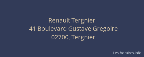 Renault Tergnier