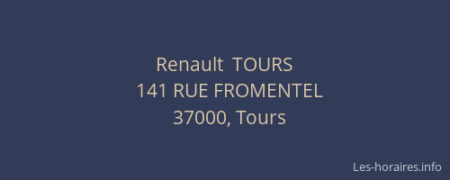 Renault  TOURS