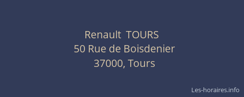 Renault  TOURS