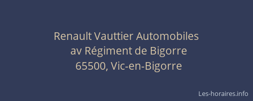 Renault Vauttier Automobiles