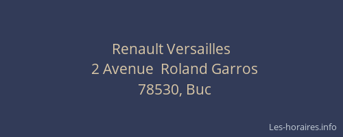 Renault Versailles