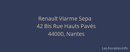 Renault Viarme Sepa