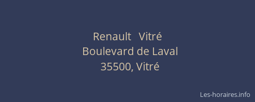 Renault   Vitré
