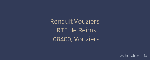 Renault Vouziers