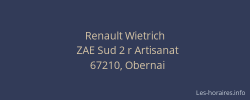 Renault Wietrich