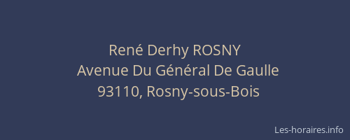 René Derhy ROSNY