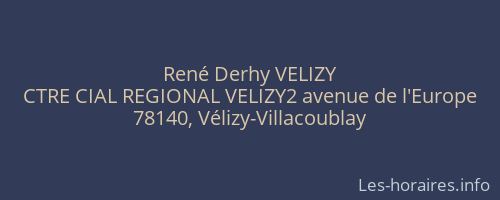 René Derhy VELIZY