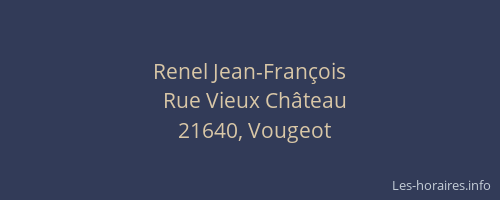 Renel Jean-François