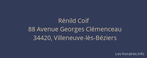 Rénild Coif
