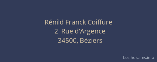 Rénild Franck Coiffure