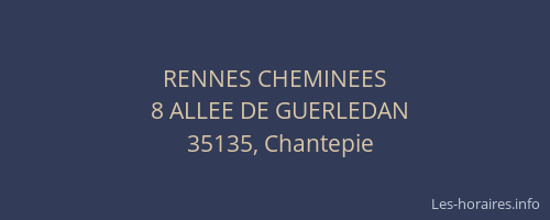 RENNES CHEMINEES