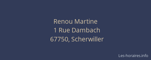 Renou Martine