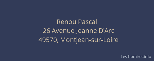 Renou Pascal